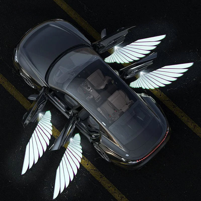 CAR ANGEL WINGS LED