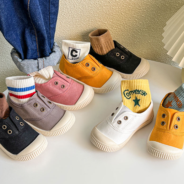 Soft-Soled Canvas Shoes for Kids