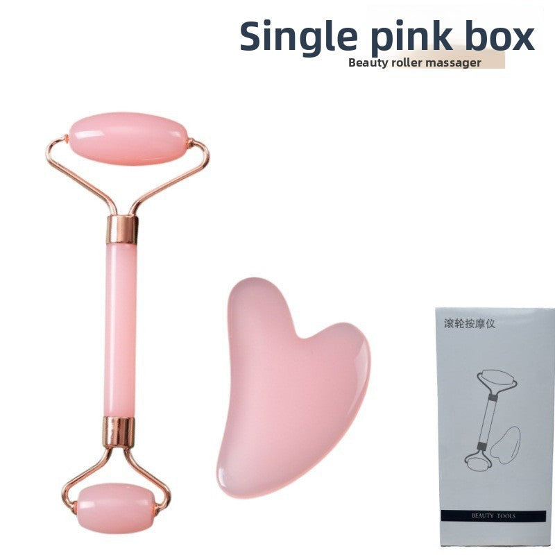 Facial Roller & Scraper Massage Set