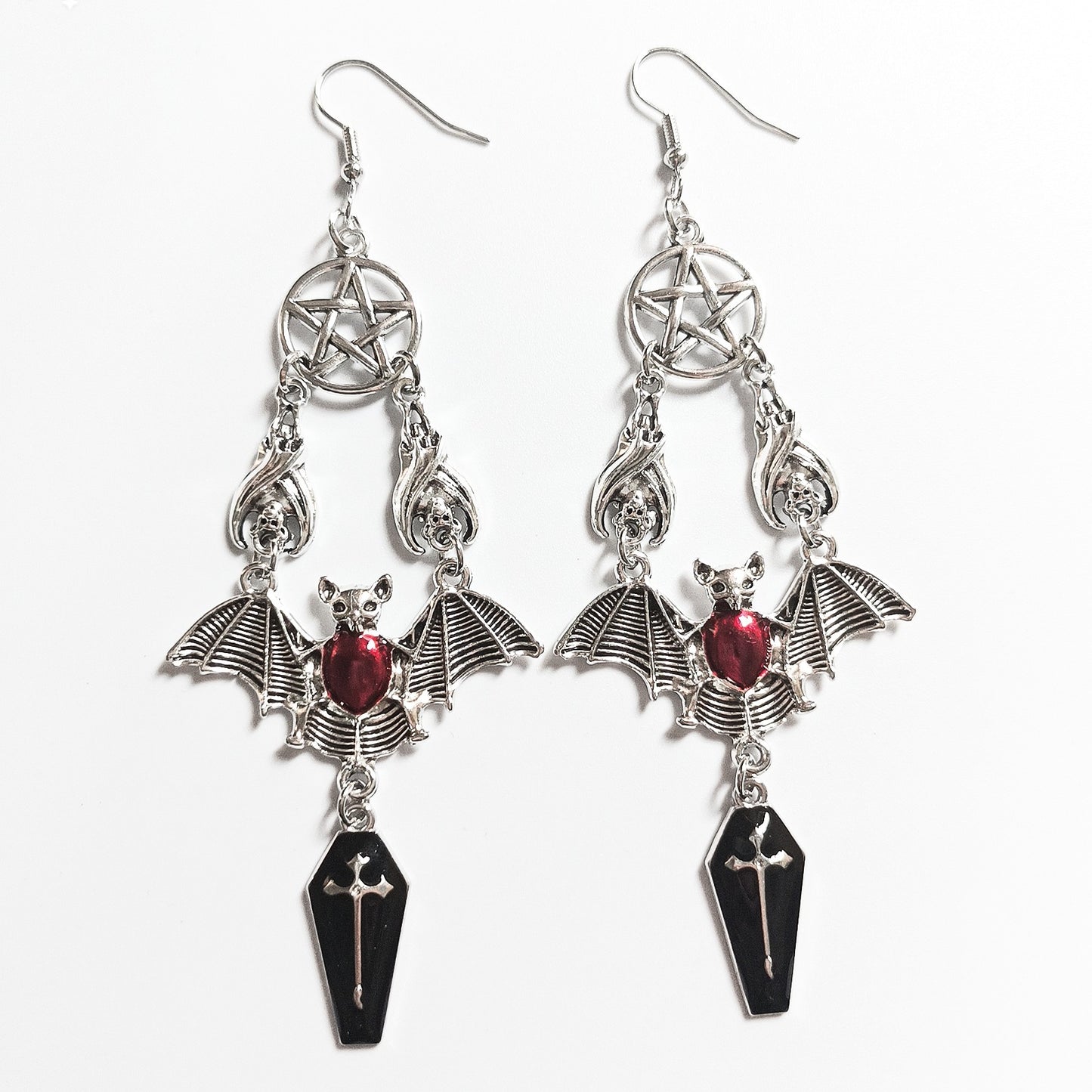 Bat Vampire Earrings