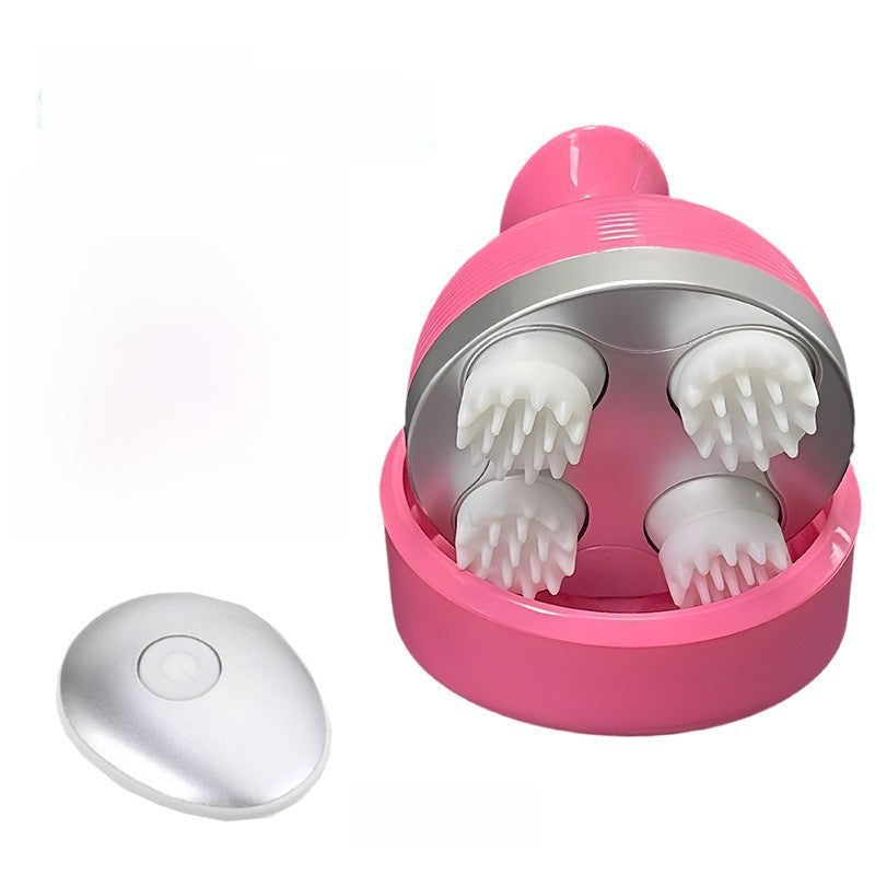 Electric Head Massager with Cat Paw Design