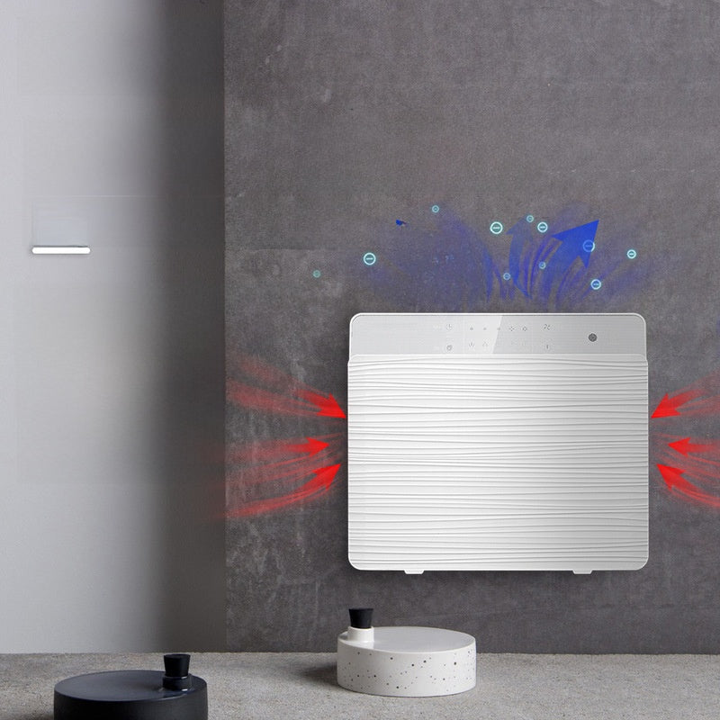 Wall-Mounted Air Purifier with UV Sterilization and Negative Ion