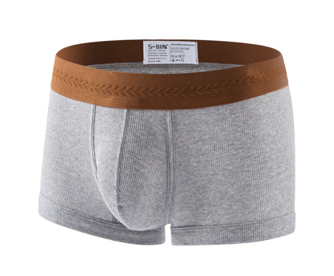 Men's Cotton U-Convex Boxer Briefs