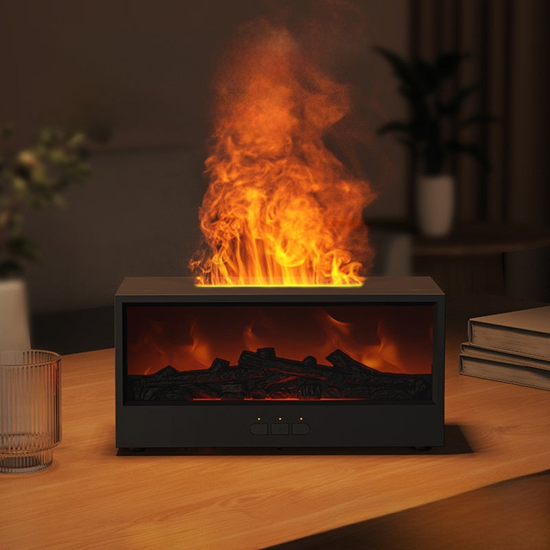 3d Fireplace Flame Aroma Diffuser