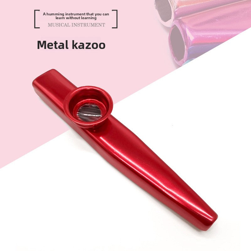 Metal Kazoo for Kids, Educational Musical Instrument