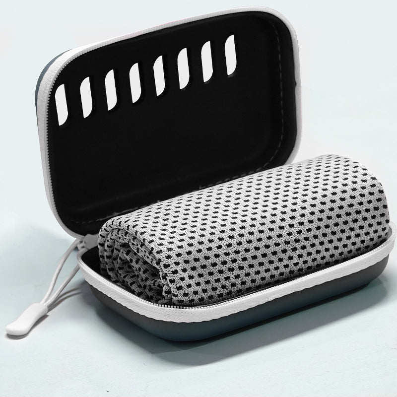 EVA Box Cooling Sports Towel - Quick-Dry Sweat, Absorbent for Outdoor Gym