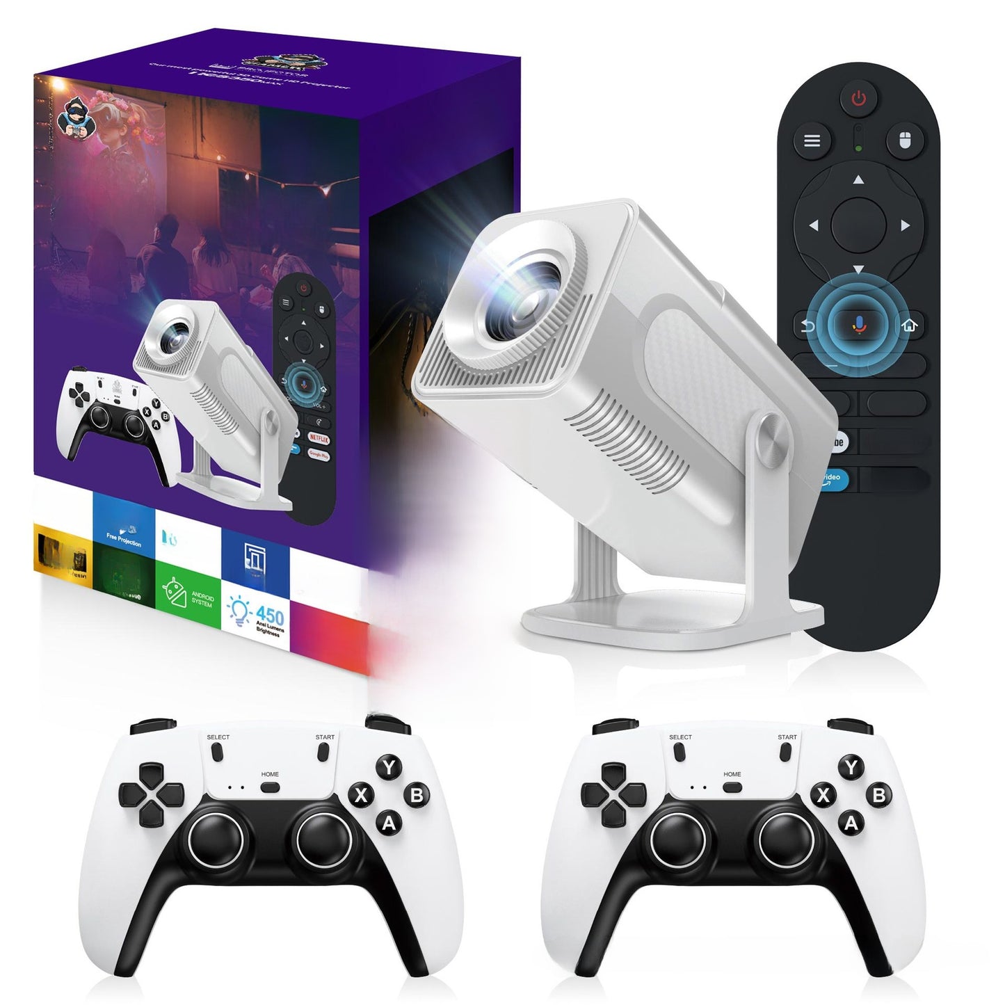 MAX Projector Game 2-in-1 Combo