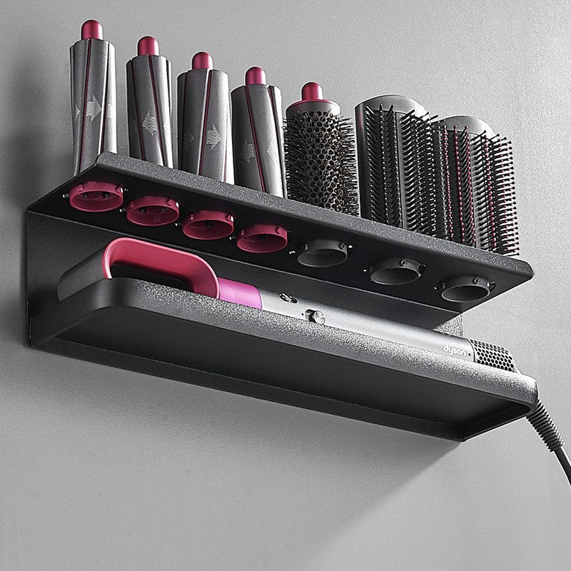 Hair Dryer & Curling Iron Storage Rack