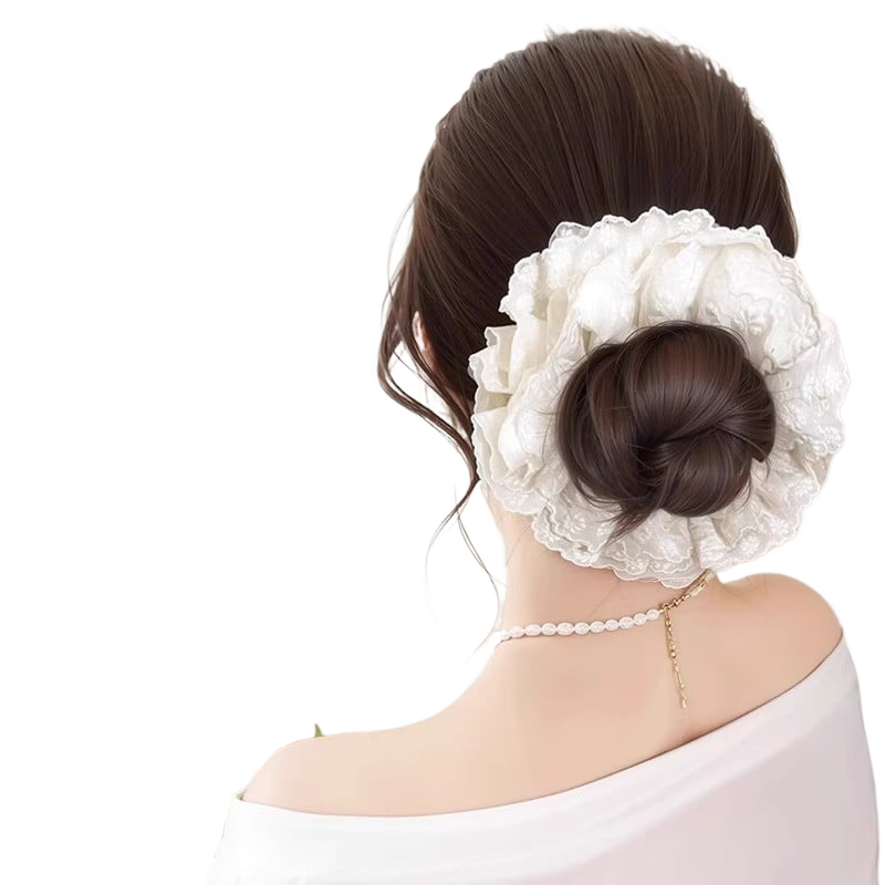 Lace Hair Bun for Women