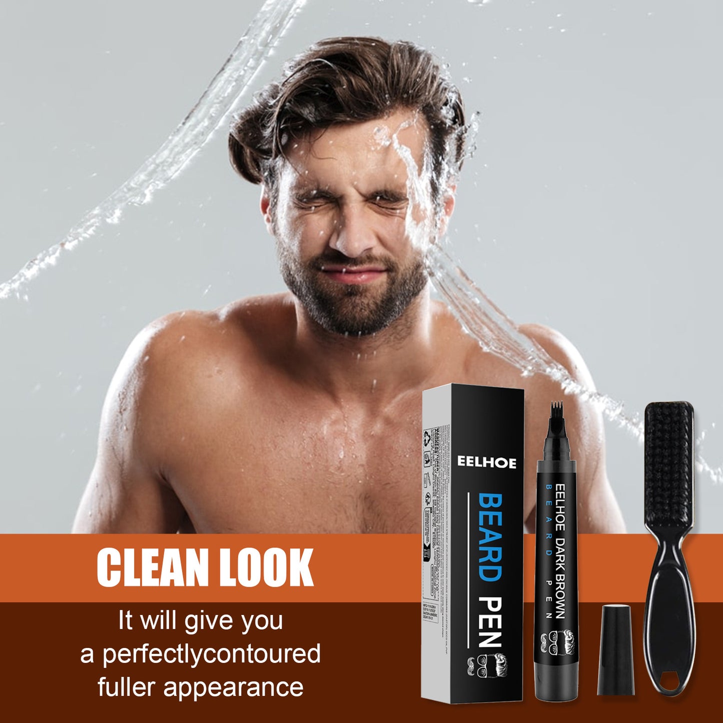 Beard Filling Pen Kit for Men