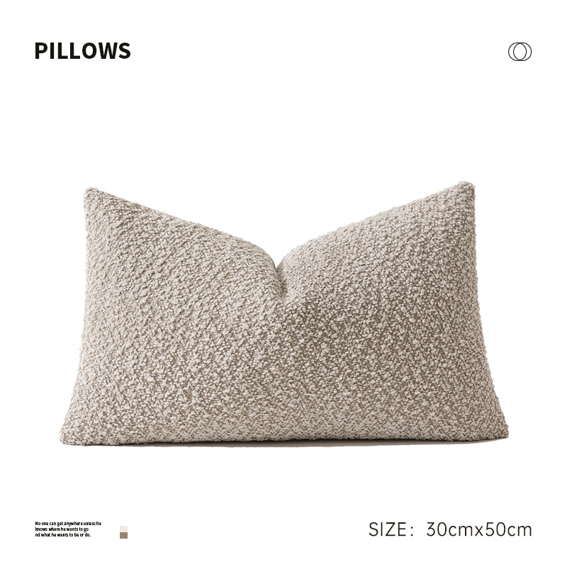 Throw Pillow for the Sofa and Backrest Cushion