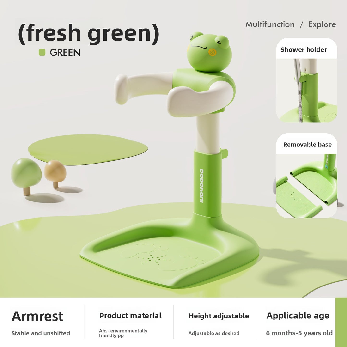 Foldable Baby Standing Bath Rack