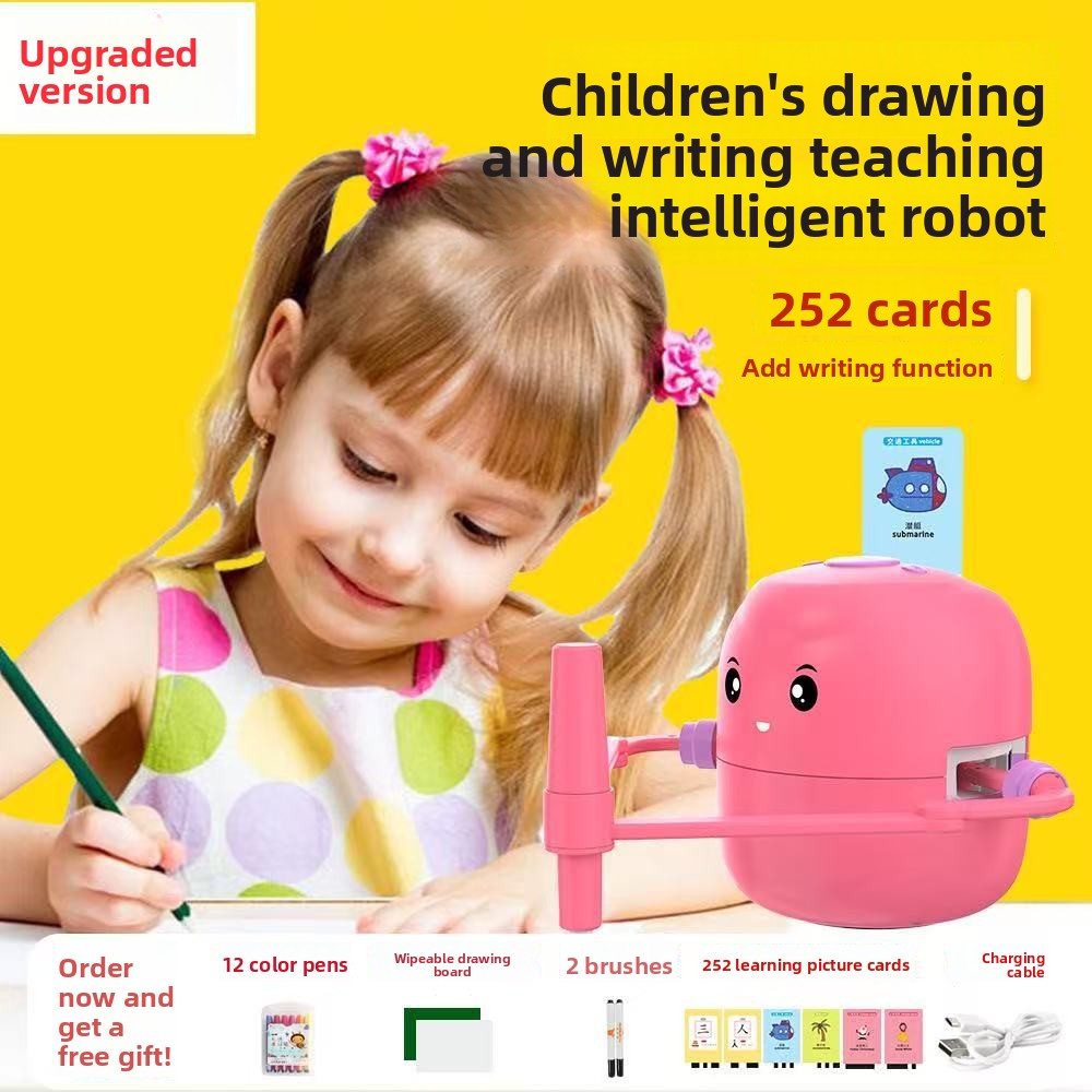 Smart Auto-Drawing Robot for Kids' Early Education