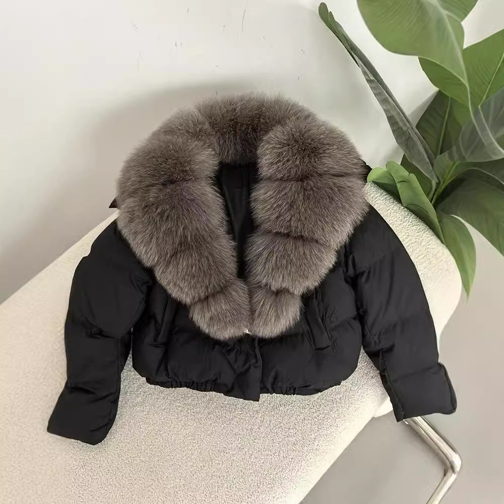 Short Warm Jacket - Women's Fashion