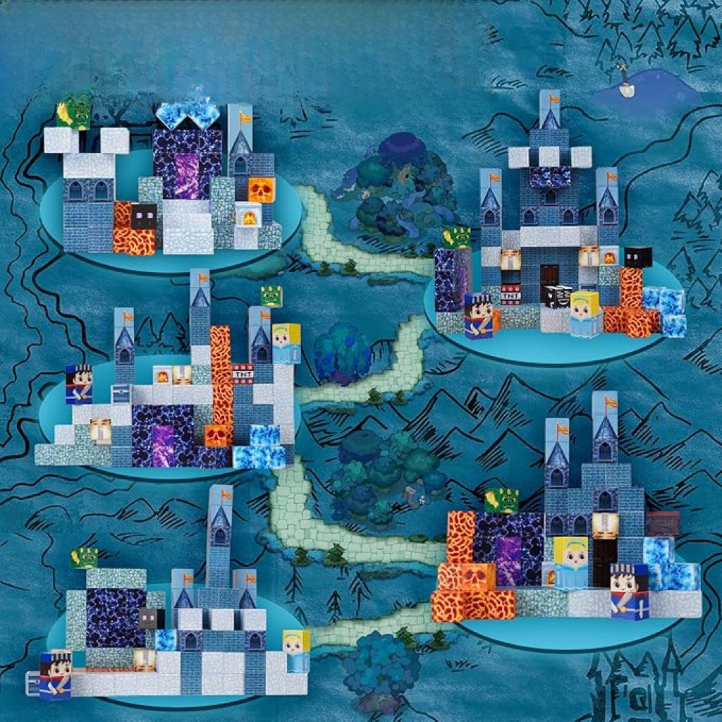 Mini World Magnetic Building Blocks for Kids DIY Castle Construction