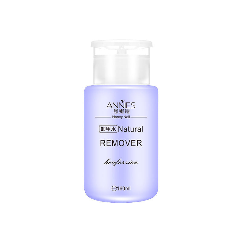 Press Bottle Nail Polish Remover and Cleaning Water