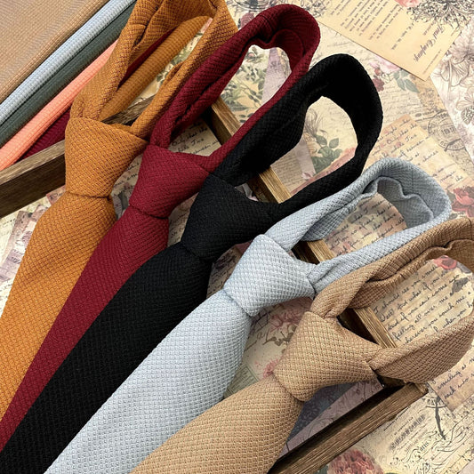 Cotton Knit Tie