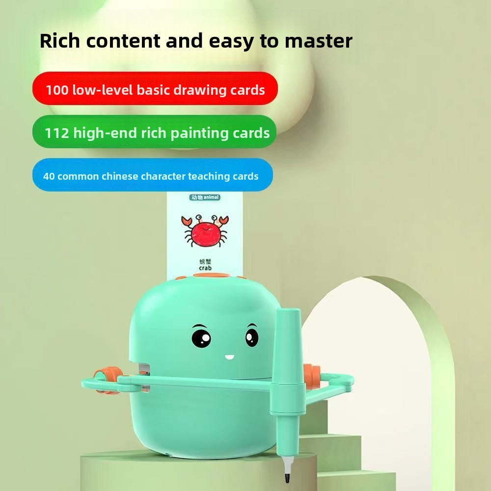 Smart Auto-Drawing Robot for Kids' Early Education