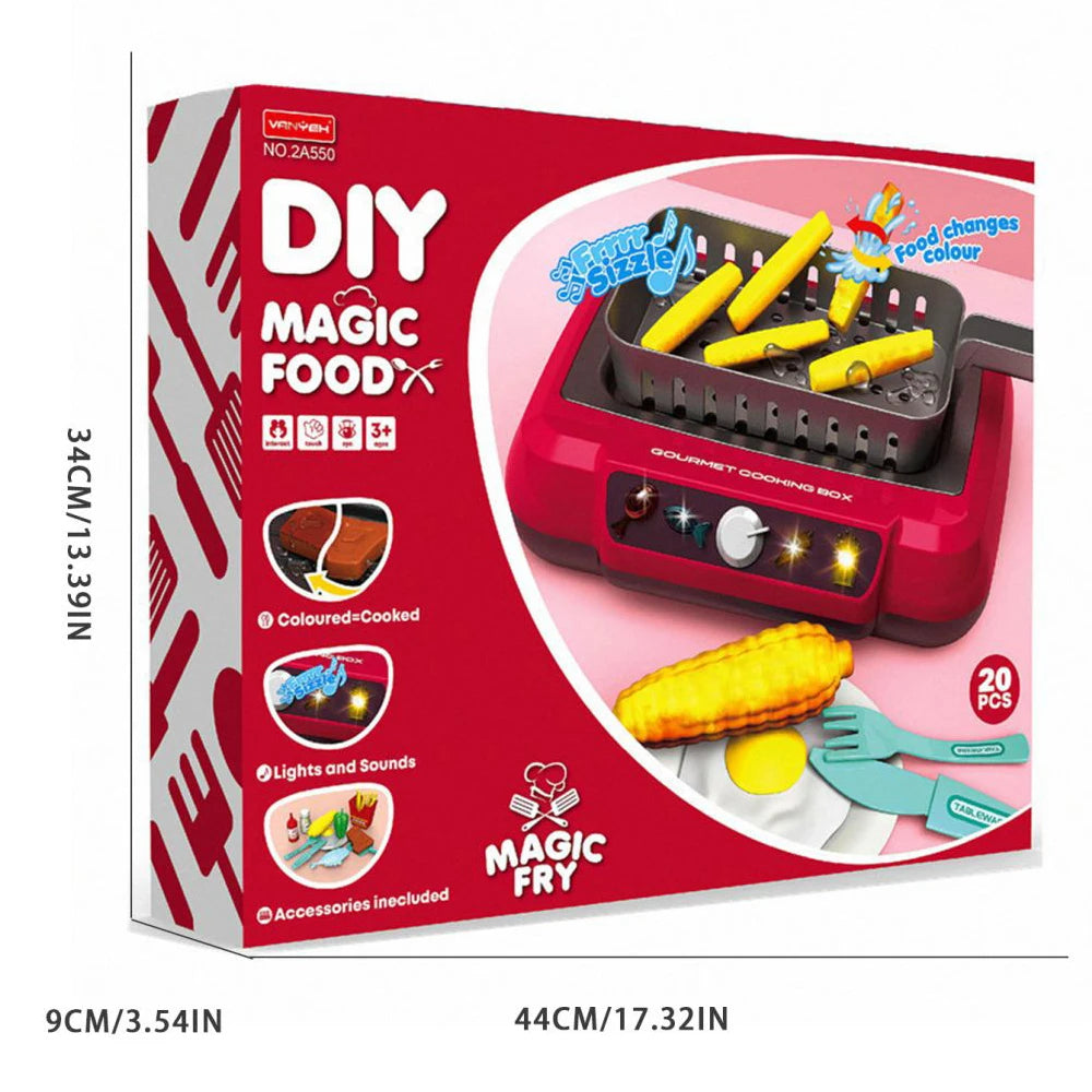 KITCHEN COOKING TOY SET