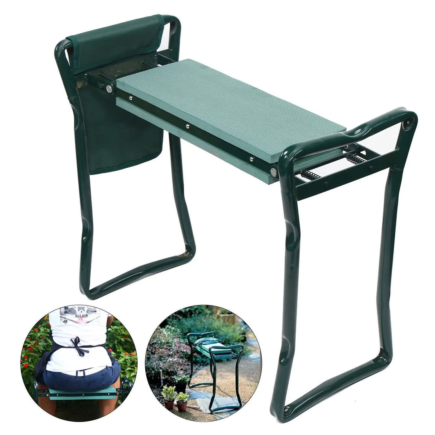 GARDEN KNEELER FOLDING CHAIR