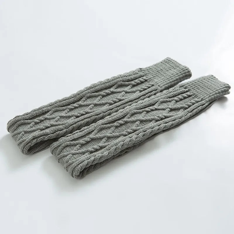 WINTER WOOL OVER KNEE SOCKS