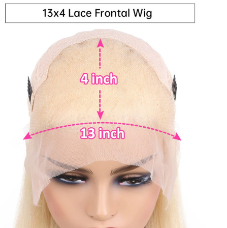Real Human Hair - Lace wig