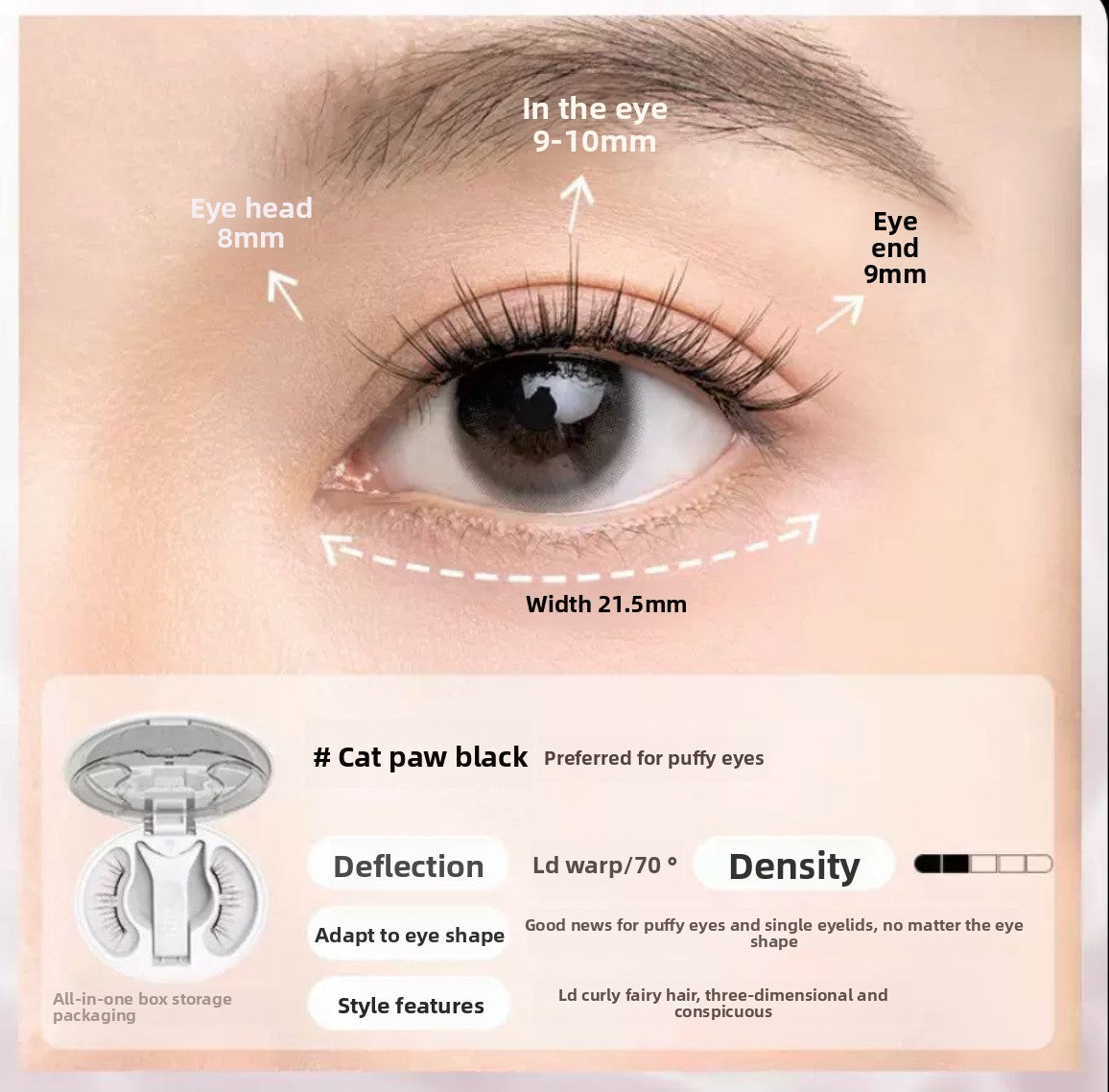 Magnetic Eyelashes for a Natural Look