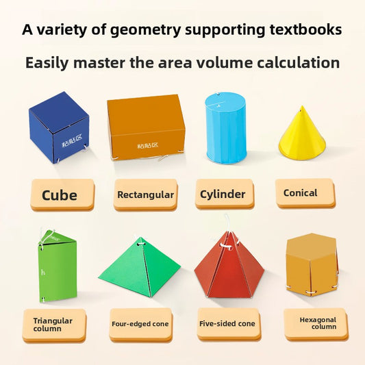 DIY Geometry Activity Book for Kids: Spatial Learning