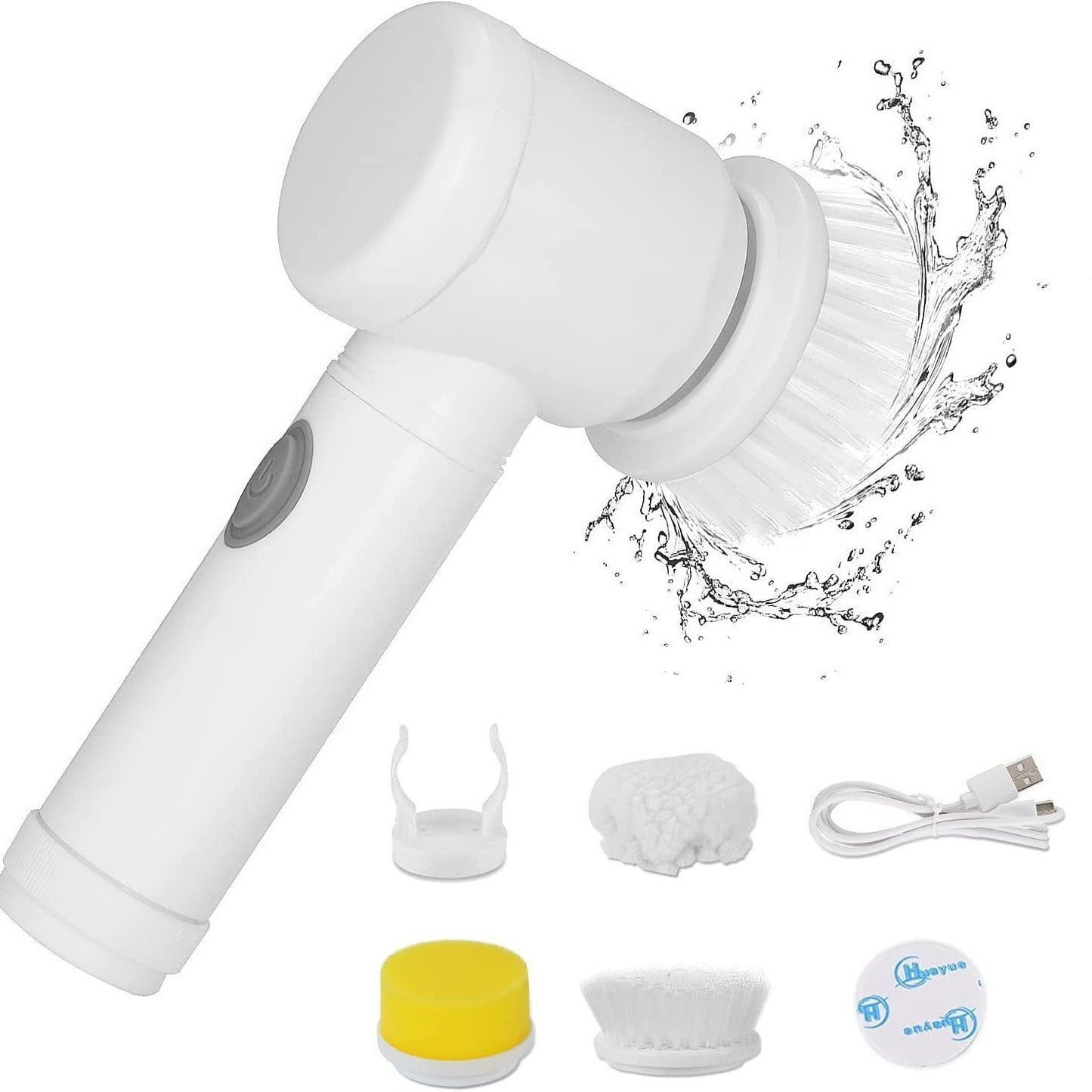 Handheld Wireless Electric Cleaning Brush for Kitchen and Bathroom