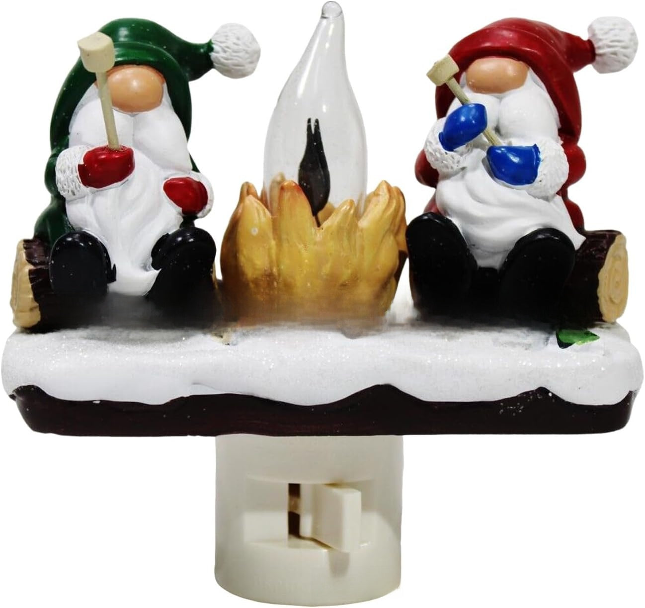 Ghost Campfire Flickering LED Night Light