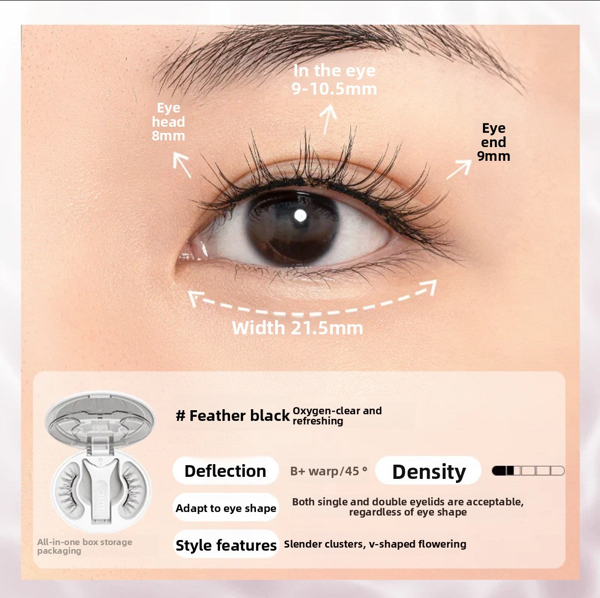 Magnetic Eyelashes for a Natural Look