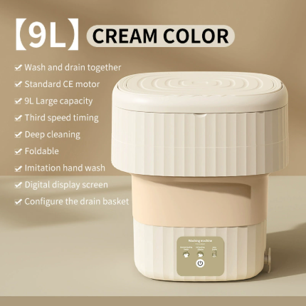 Portable Foldable Automatic Washing Machine