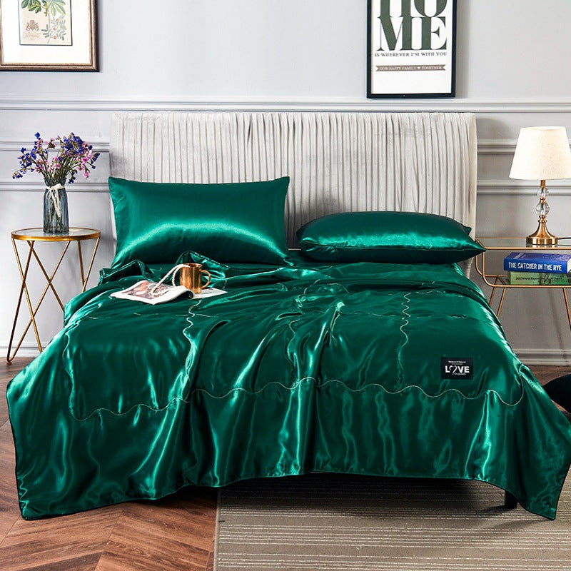 Ice Silk Summer Cool Quilt - Lightweight & Breathable