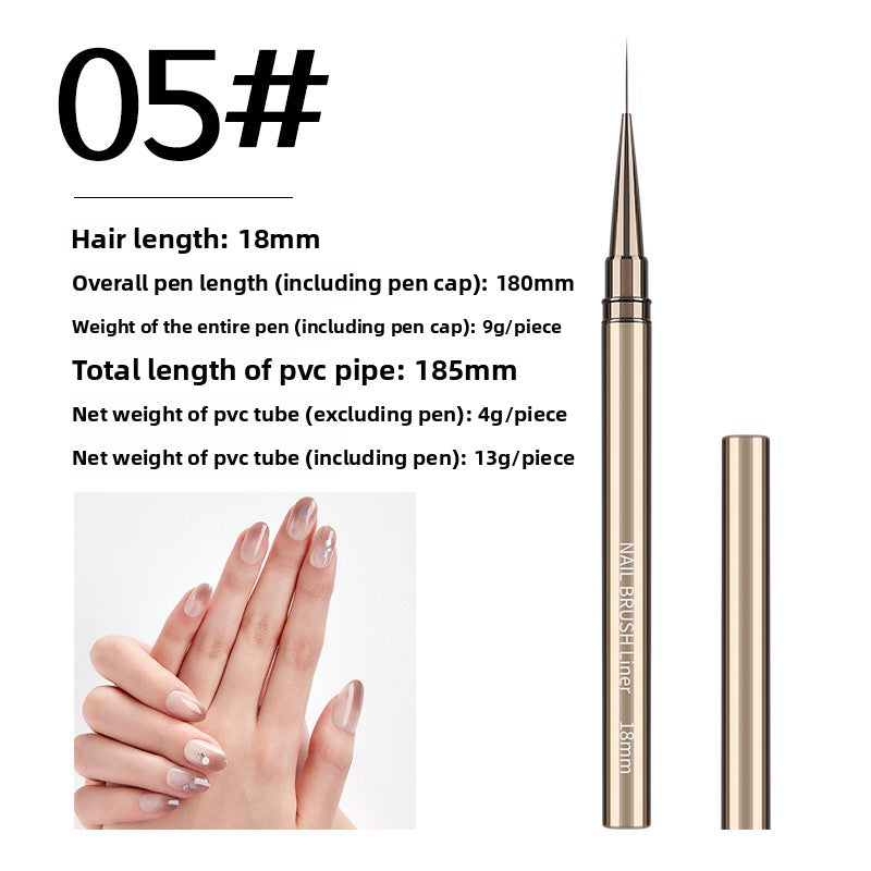 Professional Nail Art Drawing Pen Set for Detailed Designs