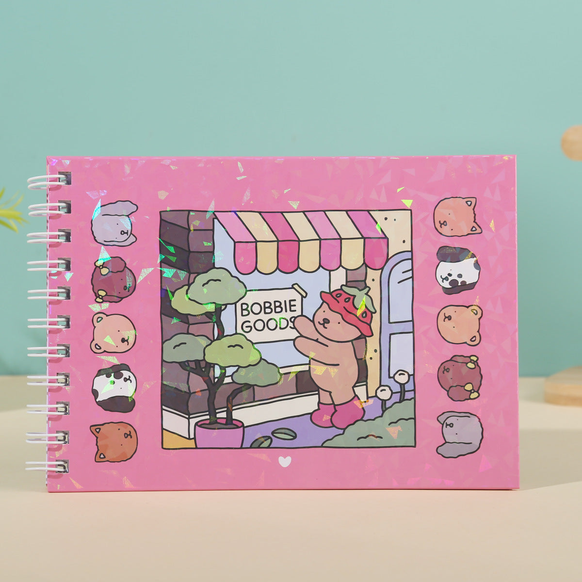 Laser Mark Book, Cartoon Pattern & Coil Drawing Book