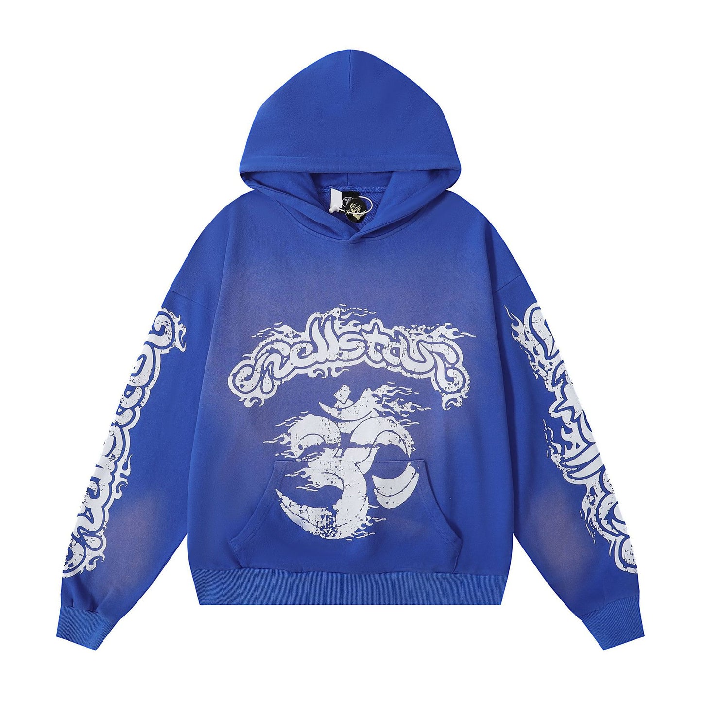 Retro Cotton Hoodie and Sweatpants Set