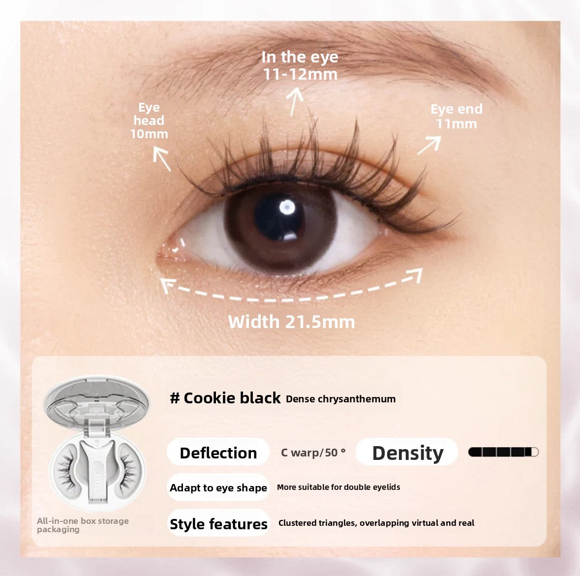 Magnetic Eyelashes for a Natural Look