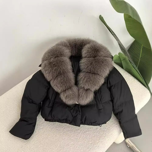 Short Warm Jacket - Women's Fashion