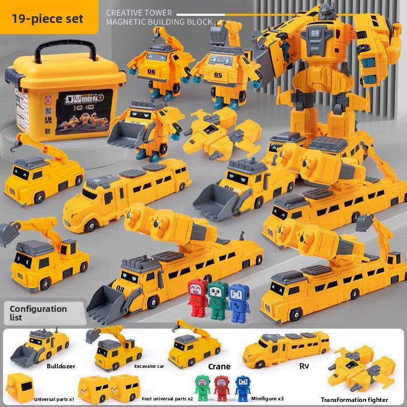 Magnetic Building Blocks Educational Toy for Kids