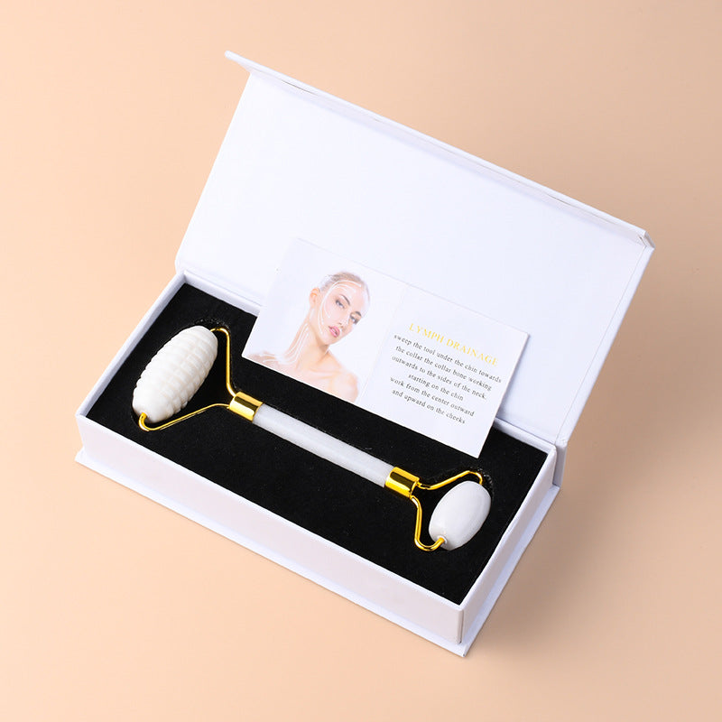 Facial Roller Massager - Double Head Jade