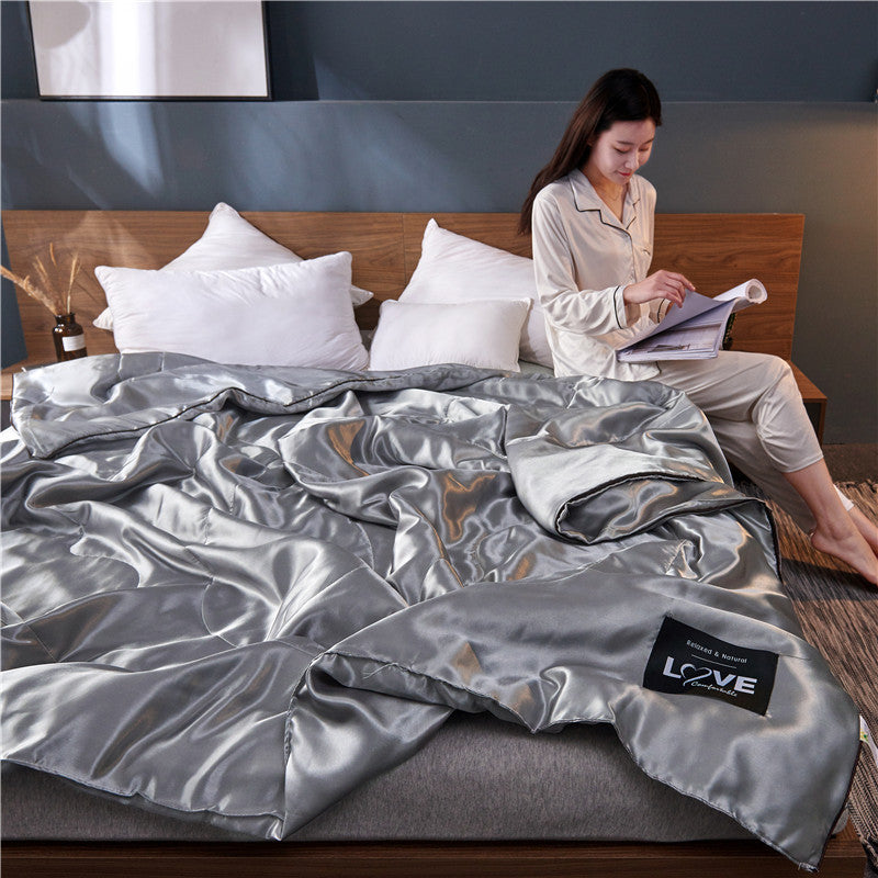 Ice Silk Summer Cool Quilt - Lightweight & Breathable