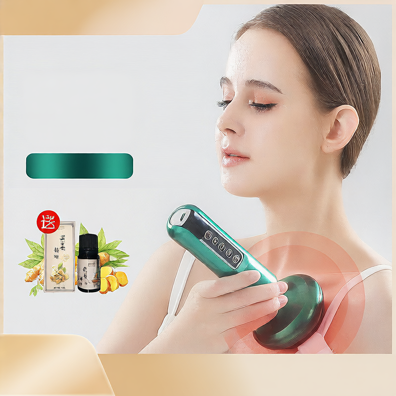 Electric Gua Sha Device with Heating & Cupping Functions