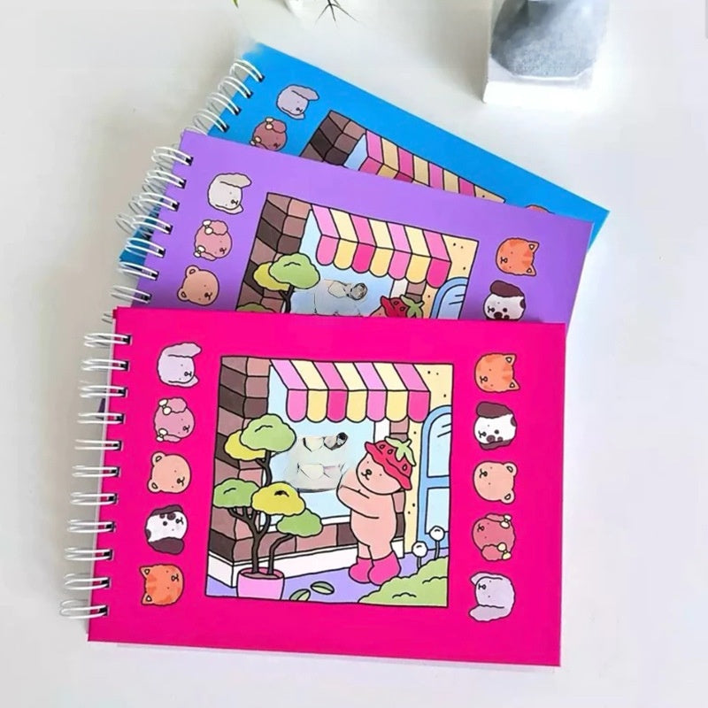 Children's Bear Coloring Book for Educational Fun