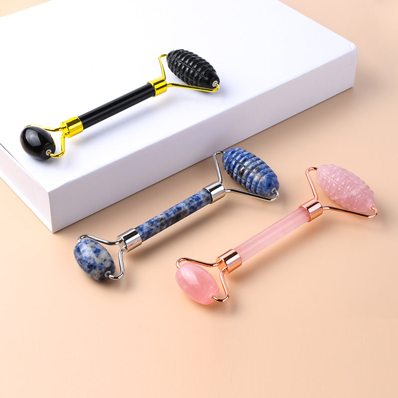 Facial Roller Massager - Double Head Jade