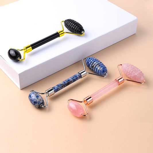 Facial Roller Massager - Double Head Jade