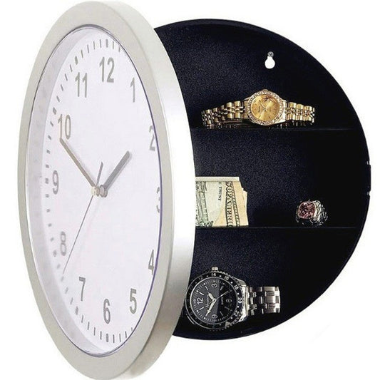 Creative Hidden Wall Safe Clock with LED Display