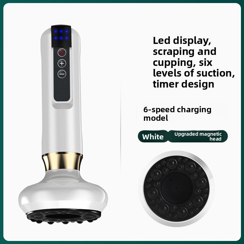 Electric Gua Sha Device with Heating & Cupping Functions