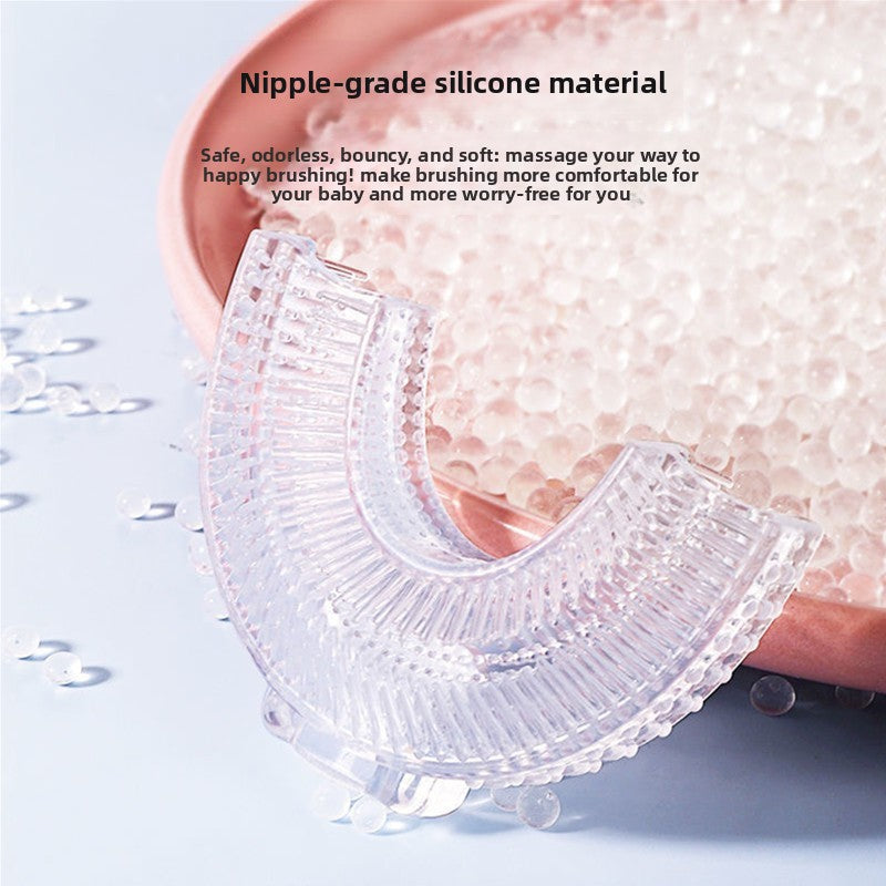 Kids U-Shaped Sonic Electric Toothbrush with Soft Bristles