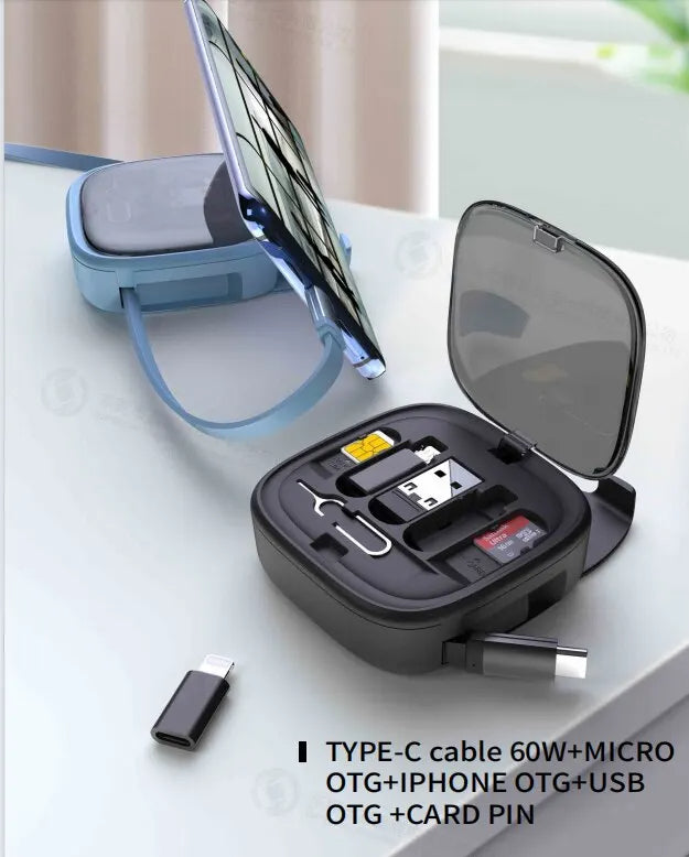 MULTIFUNCTIONAL CABLE STORAGE BOX