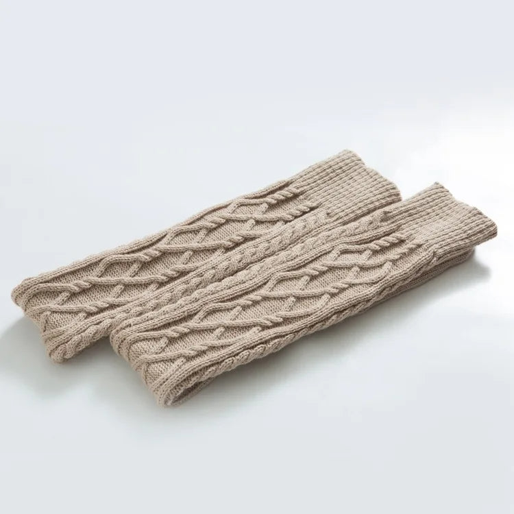 WINTER WOOL OVER KNEE SOCKS